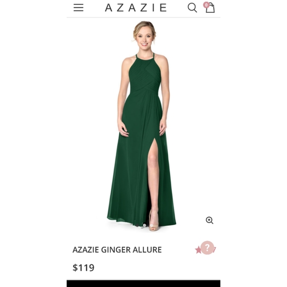 azazie ginger allure